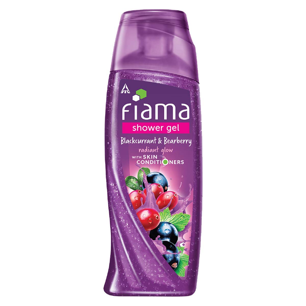 Fiama Happy Moisturising Hand Wash - Grapefruit & Bergamot Scent, 1000ml Refill Pack | Fiama Shower Gel - Blackcurrant & Bearberry Body Wash with Skin Conditioners for Radiant Glow, 250ml Bottle | Hydrating Hand & Body Wash for Daily Use at Home or Travel