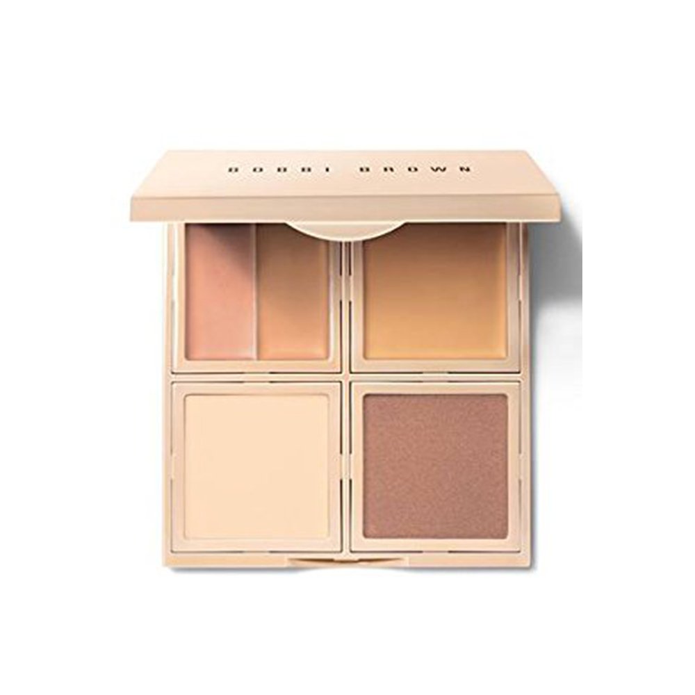 Bobbi Brown Essential 5-in-1 Face Palette - 05 Warm Beige | Contour, Blush, Highlighter, Bronzer & Eyeshadow | Perfect for Everyday Makeup & Travel