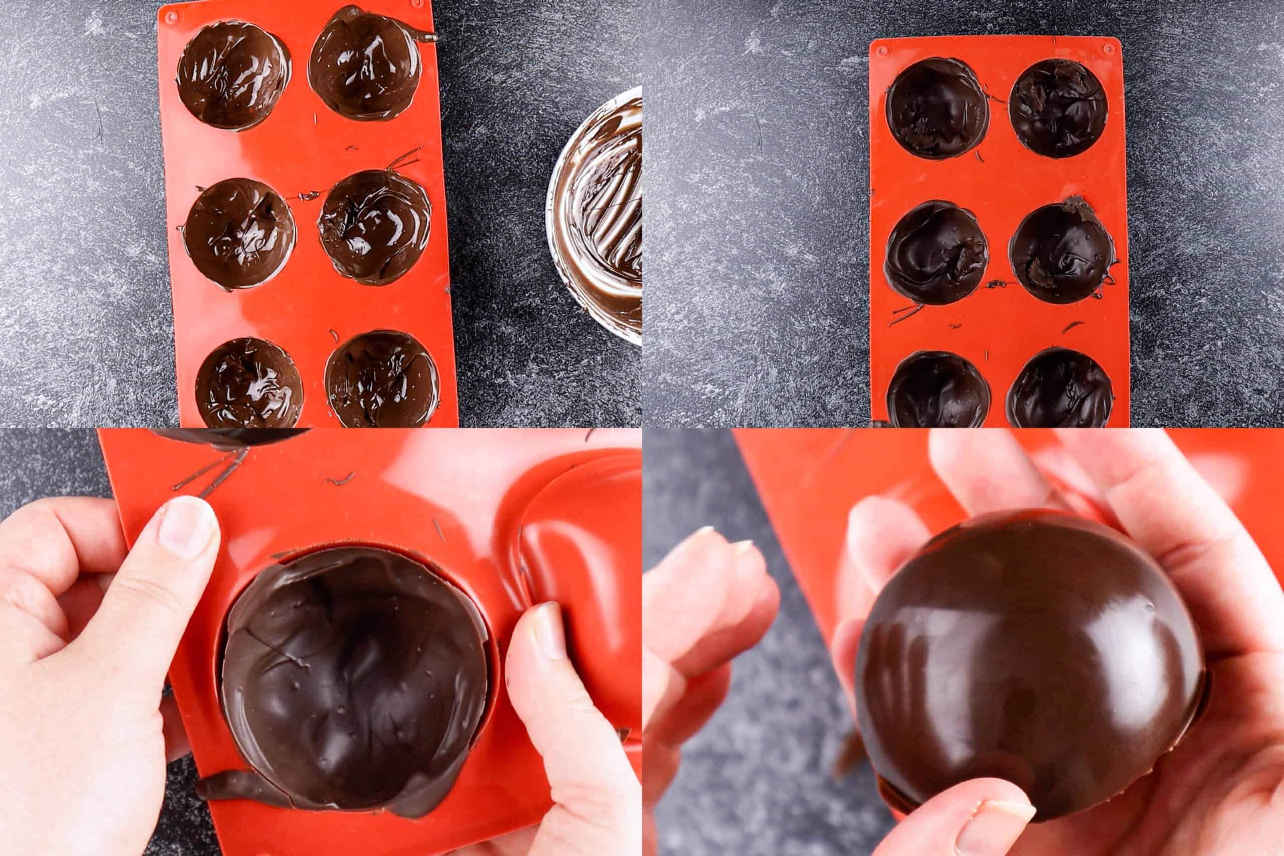 50mm Half Sphere Silicone Mold for Baking, Chocolate, Candles, Resin Crafts - Perfect for DIY, Cake Decorating & Homemade Treats