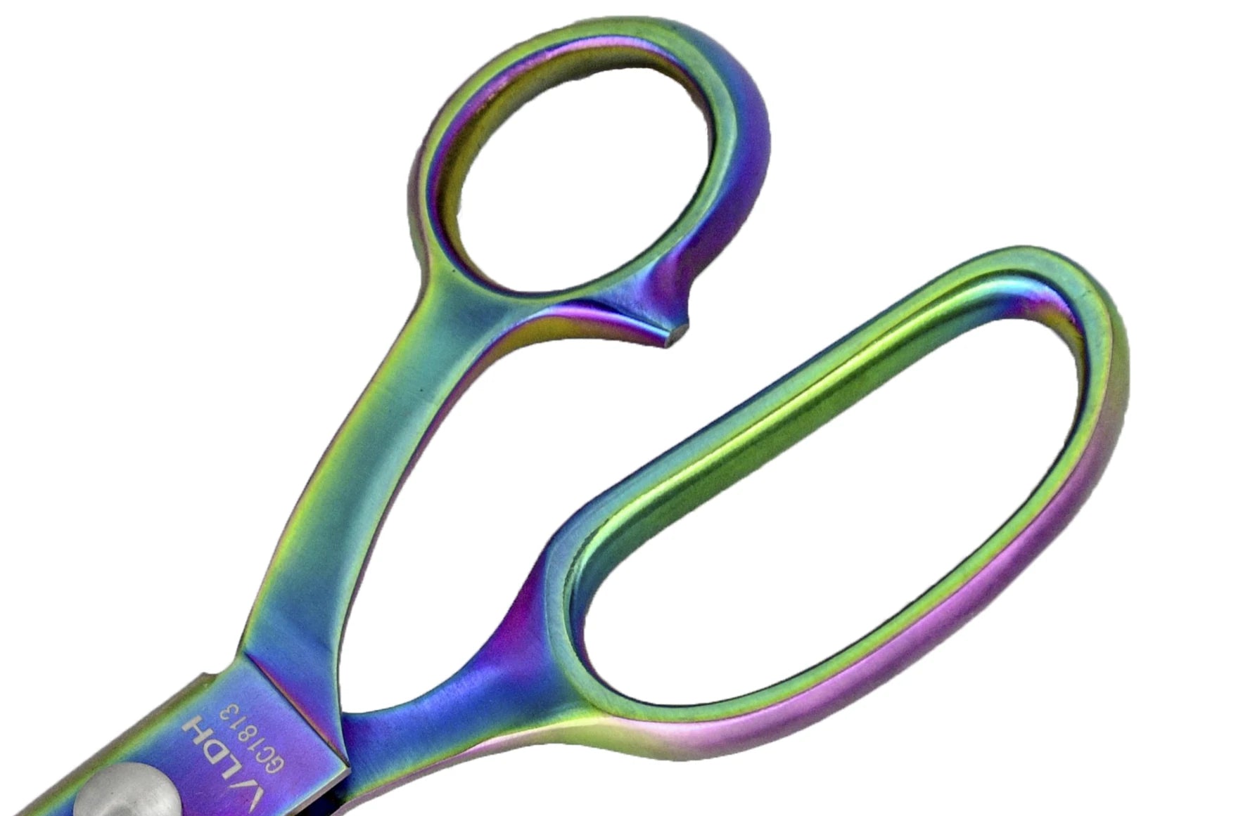 Rainbow Prism Pinking Shears - 9 Inch Professional Fabric Scissors for Sewing, Crafting & DIY Projects | Perfect for Quilting, Dressmaking & Scrapbooking