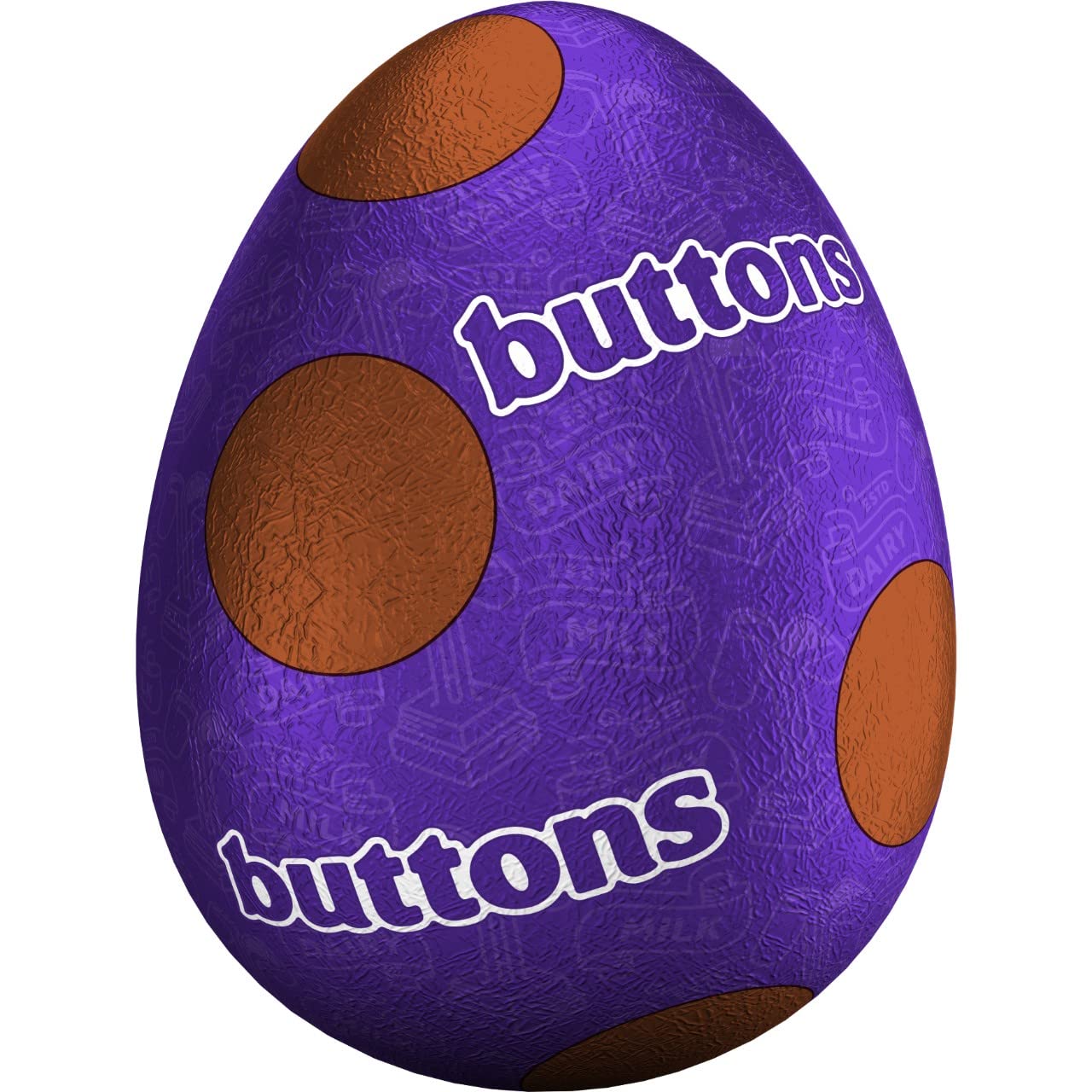Cadbury Easter Egg 96g - Premium Milk Chocolate Egg with Giant Buttons Inside | Cadbury Dairy Milk Chocolate Easter Treat | Perfect for Easter Baskets, Gifts & Holiday Celebrations