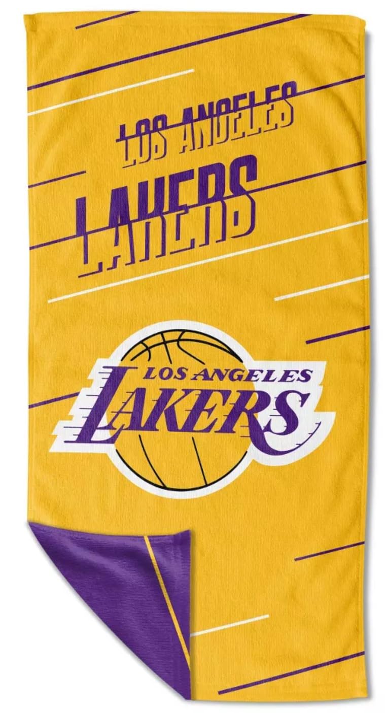 **NBA Los Angeles Lakers Quick Dry Microfiber Beach Towel - 64