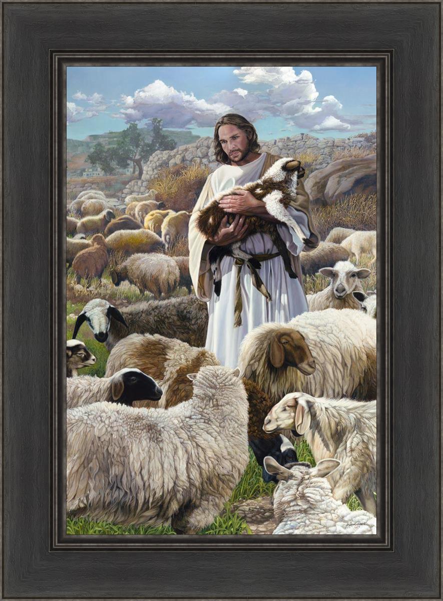 Finding The One By Liz Lemon Swindle - Inspirational Christian Art Print for Home, Office & Gift Giving - Perfect for Weddings, Anniversaries & Spiritual Decor