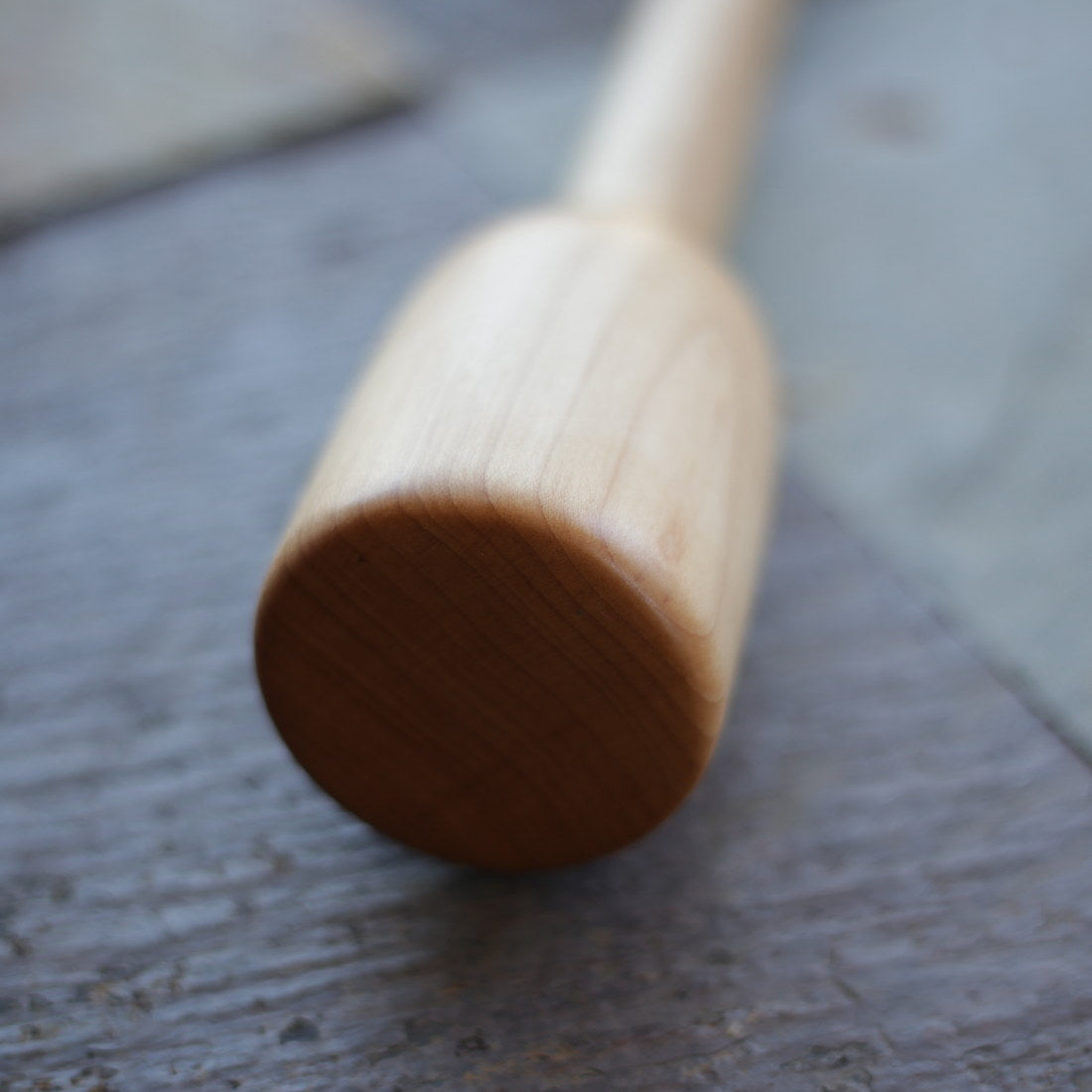 Premium Handcrafted Wooden Potato Masher - Sturdy & Ergonomic Design for Smooth Mashing - Perfect for Potatoes, Avocados & Baby Food Making