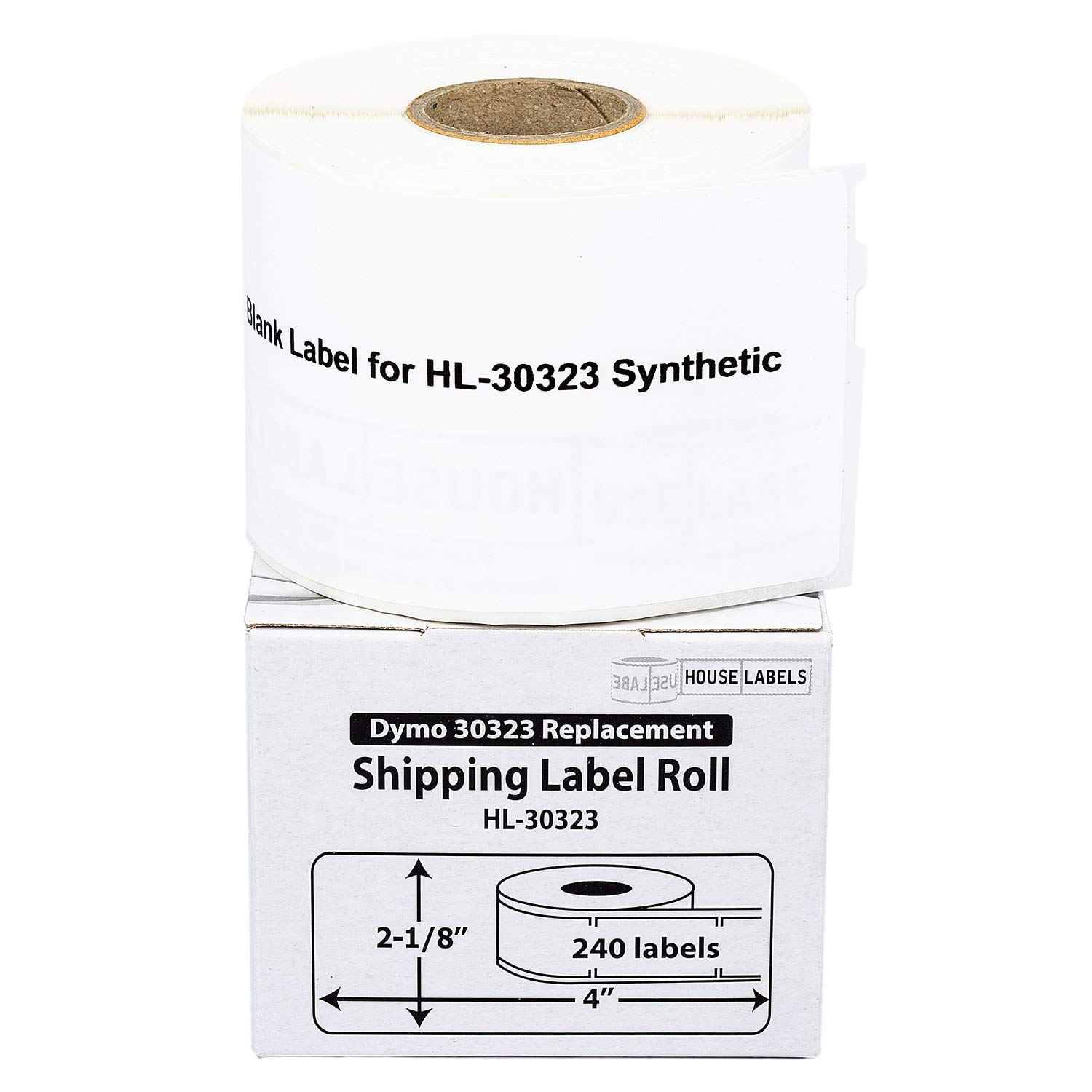 HOUSELABELS Compatible DYMO 30323 Shipping Labels (2-1/8