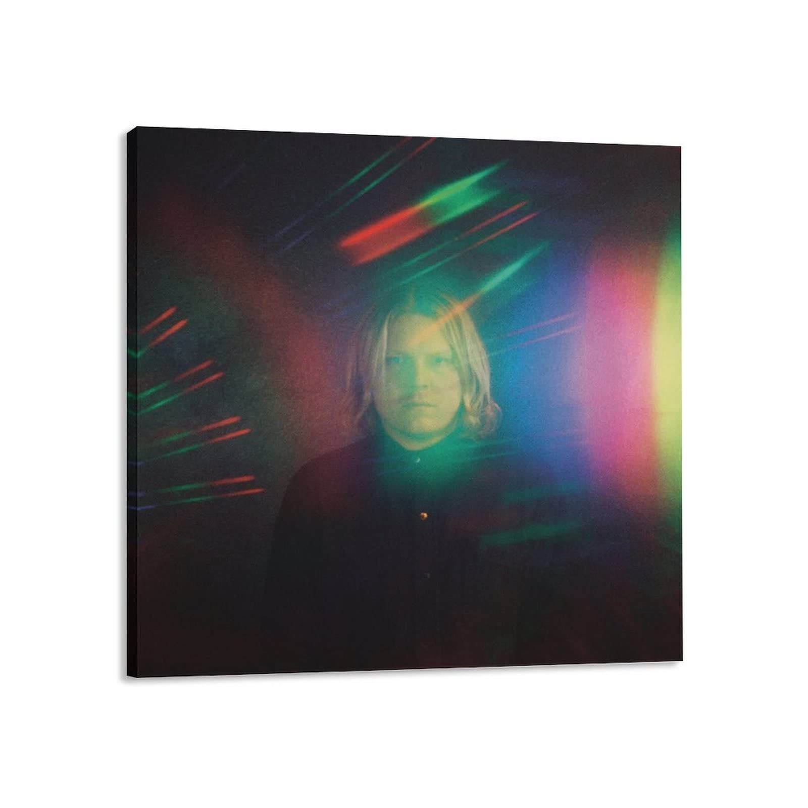 Ty Segall Harmonizer Canvas Poster - 24x24 Inch (60x60cm) Framed Art Print for Bedroom, Office & Sports Decor - Perfect Gift for Music & Landscape Lovers