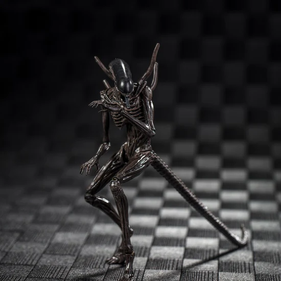 1/18 Scale HIYA 5-Inch Alien Xenomorph Action Figure - Exquisite Mini Collectible Series for Display & Sci-Fi Diorama Scenes