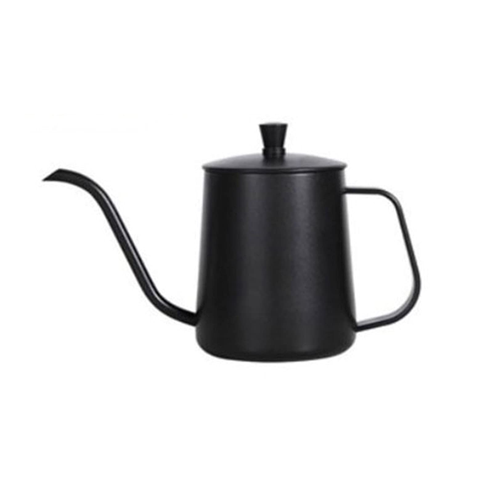 Premium Gooseneck Pour Over Coffee Kettle - 600ml Stainless Steel Coffee Pot with Hanging Ear & Precision Spout - Ideal for Pour Over, Chemex, V60 & Drip Coffee Brewing at Home or Cafe
