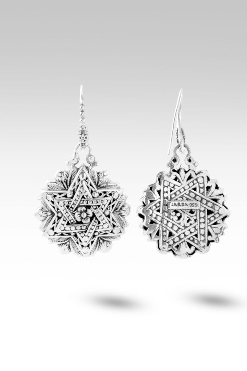 Star of David Earrings - Tree of Life Design Sterling Silver Jewelry for Women | Religious Gift for Hanukkah, Jewish Holidays & Everyday Wear