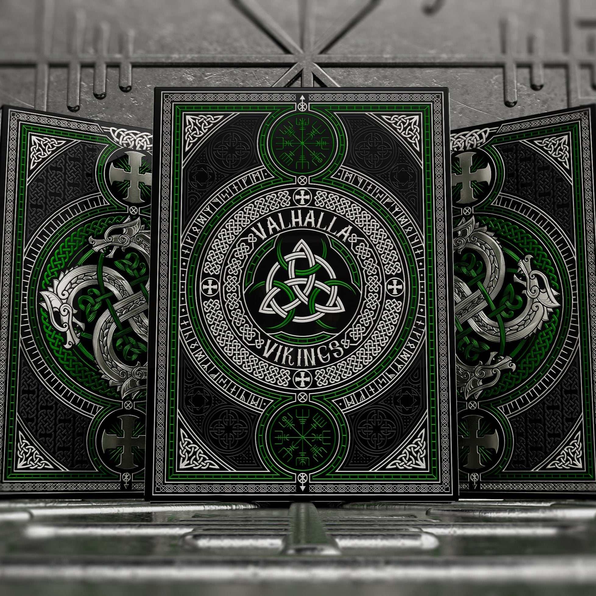 Valhalla Viking Playing Cards - Special Edition Deck for Collectors, Card Games & Magic Tricks | Premium Norse Mythology Theme