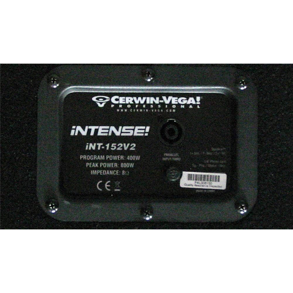 Cerwin Vega INT 152V2 15-Inch 2-Way Full Range Speaker - High Power Audio for Home Theater, DJ & Live Music Performances