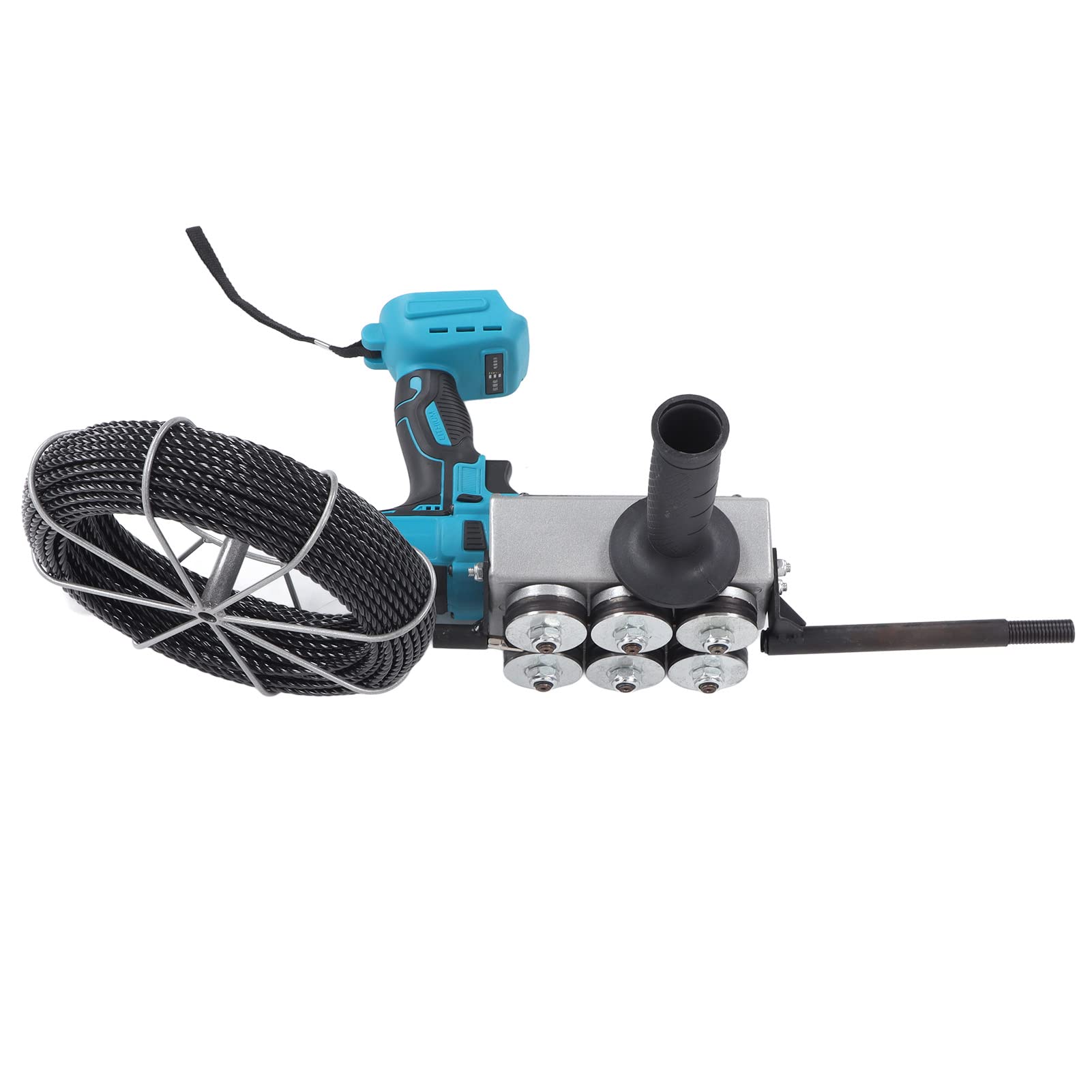 Automatic Wire Stringing Machine - Variable Speed Control, Compact & Fully Automatic Threading for Bridge Machines | Perfect for Construction, DIY Projects & Industrial Use