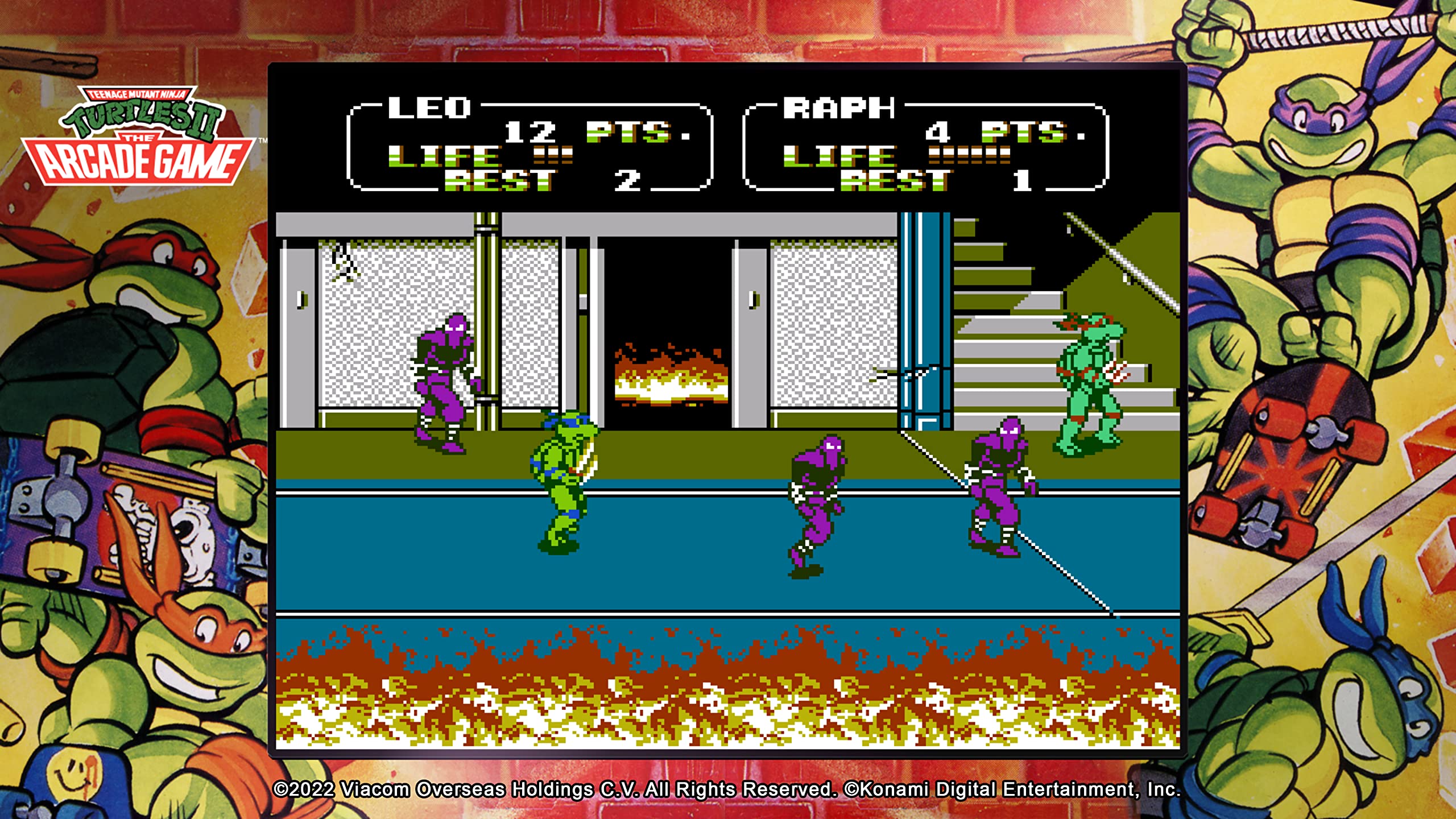 Teenage Mutant Ninja Turtles: The Cowabunga Collection for PS5 | Classic TMNT Games Bundle | Perfect for Retro Gaming Fans & Multiplayer Fun
