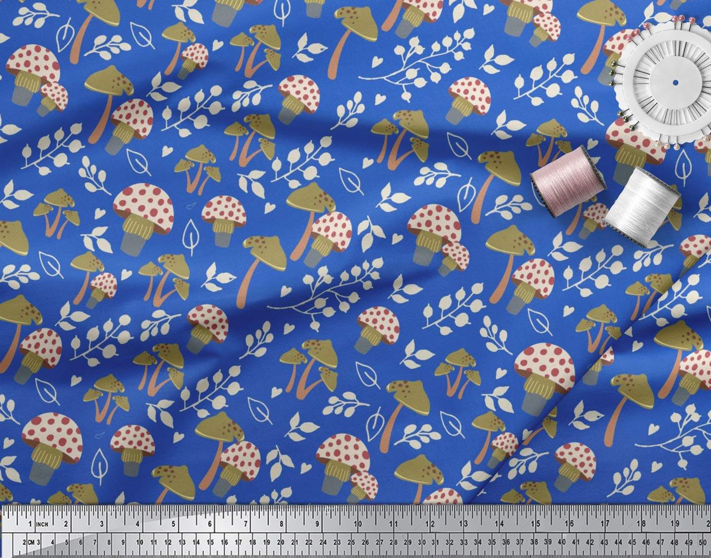 Soimoi 100% Cotton Poplin Fabric by The Yard - 56