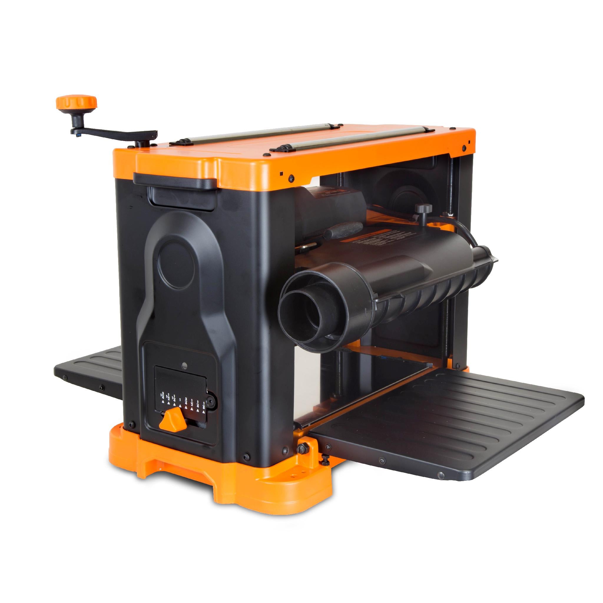 WEN PL1326 15 Amp 13 Inch Spiral Benchtop Thickness Planer - Professional Woodworking Tool for Smoothing and Finishing Lumber - Perfect for DIY Projects, Carpentry, and Home Renovation