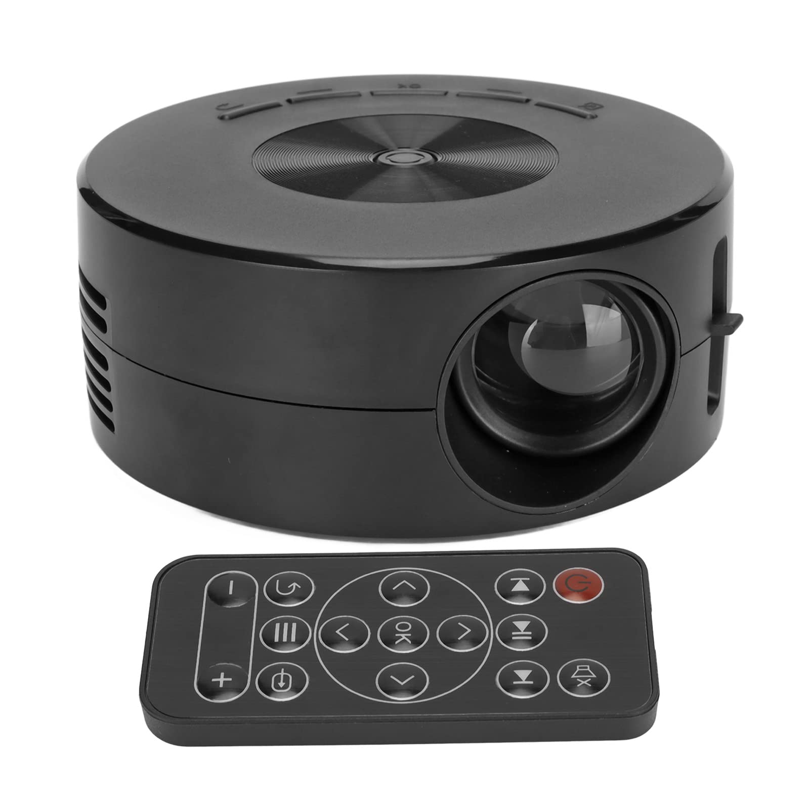 Glomora Mini LED Projector with TFT LCD Same-Screen Function - Portable Home Theater System for Movies, Gaming & Outdoor Entertainment - Perfect for Indoor Movie Nights, Backyard Parties & Camping Adventures