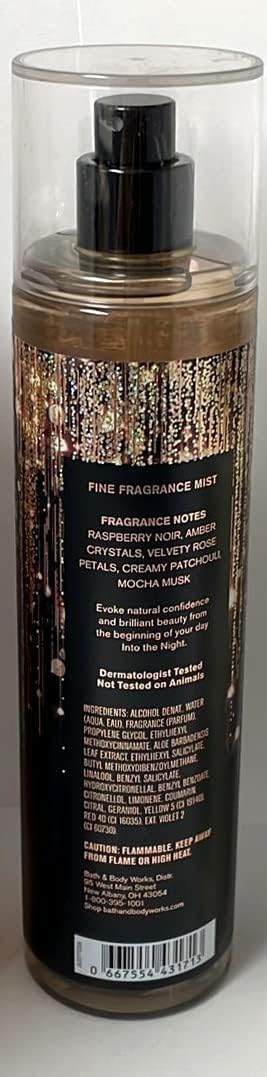 Into The Night Fragrance Mist (8 FL Oz) - Body Spray for Women, Long-Lasting Perfume for Daily Use, Date Night & Special Occasions