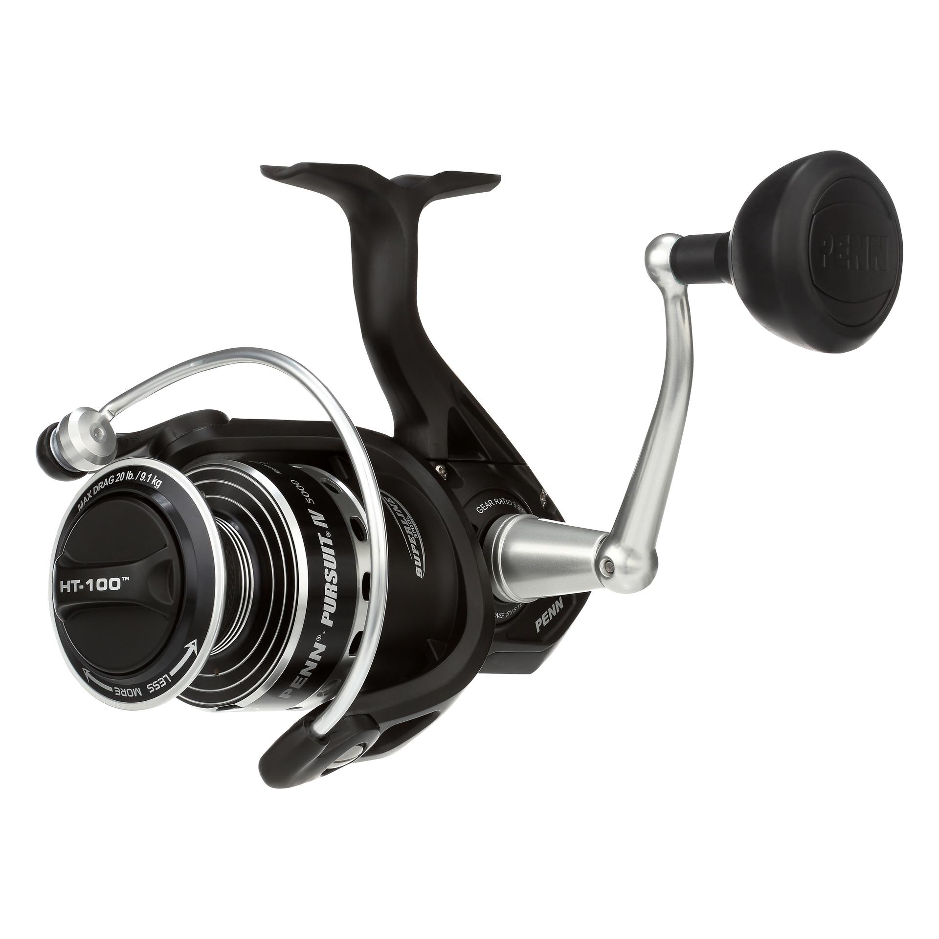 Pursuit® IV Spinning Reel - High Performance Saltwater Fishing Reel with Smooth Drag System | Perfect for Offshore, Inshore, and Surf Fishing Adventures