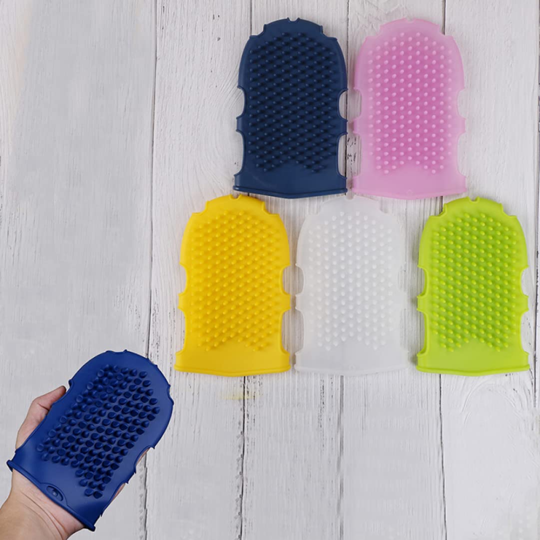 Sanfiyya Silicone Massage Brush - Slimming & Anti-Cellulite Body Scrubber, Exfoliating Gloves for Shower, Bath & Spa Relaxation - Perfect for Dry Brushing & Skin Care Routine
