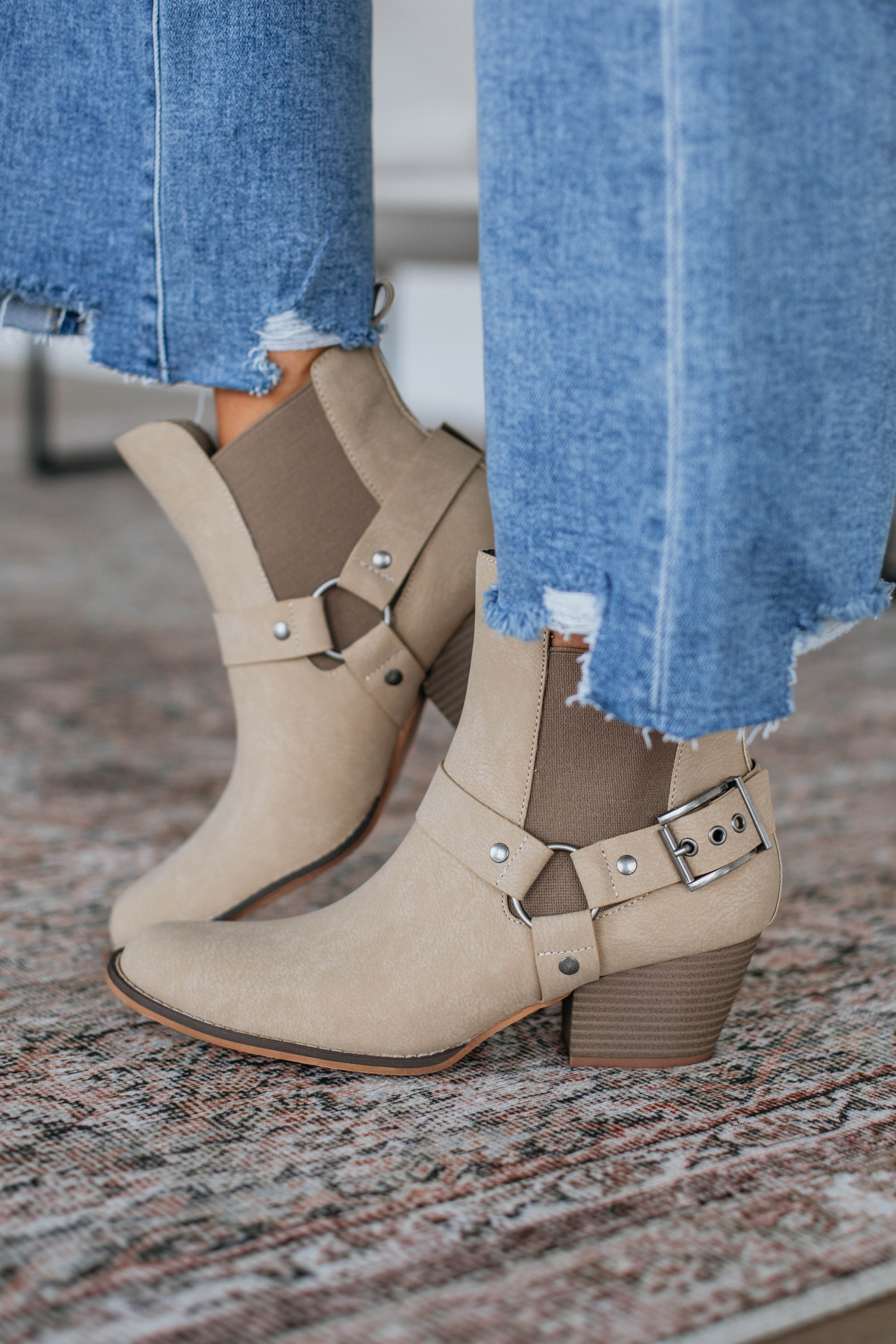 Stay In Tune Boots - Comfortable & Stylish Women's Ankle Boots for Everyday Wear | Perfect for Work, Casual Outfits & Fall Fashion