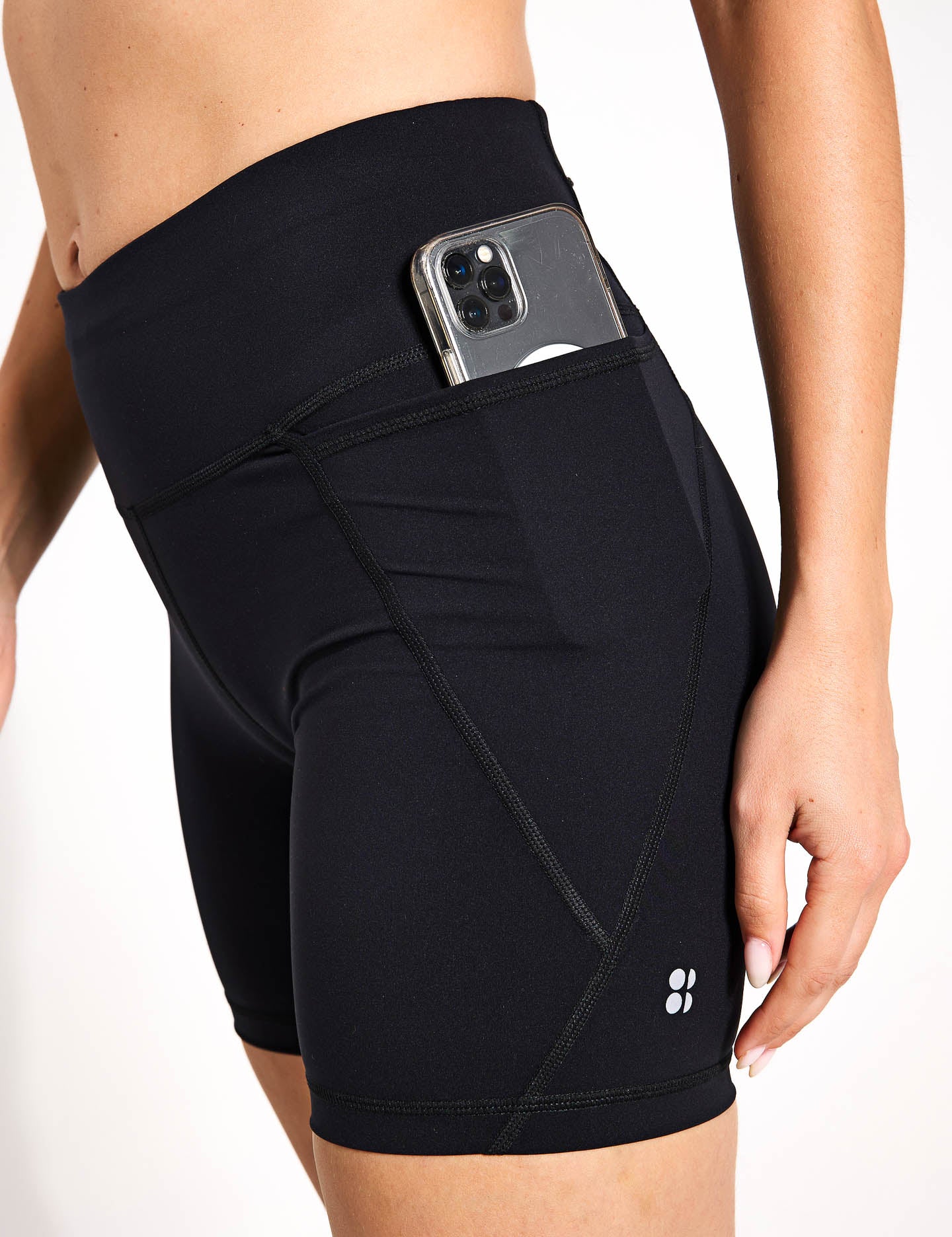 Power 6 Cycling Shorts for Men & Women - Breathable Black Bike Shorts with Padding - Perfect for Road Cycling, Mountain Biking & Indoor Training