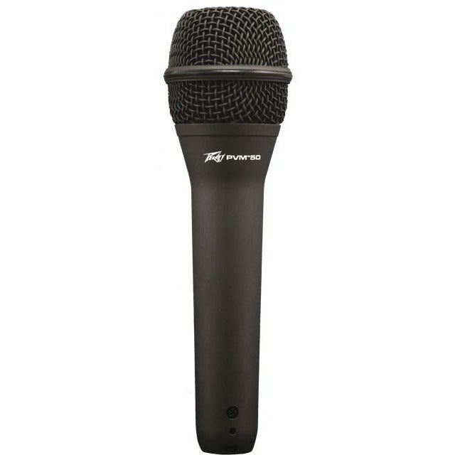 Peavey PVM 50 Dynamic Vocal Microphone - Professional Studio & Live Performance Mic for Singers, Podcasters & Musicians - Perfect for Recording, Streaming & Stage Use