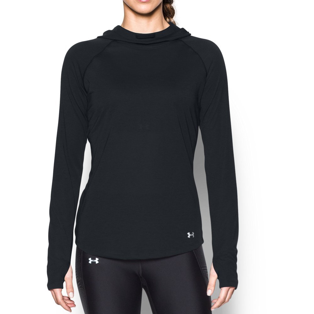 Under Armour Women's Streaker Hoodie - Lightweight Running Jacket with Zip-Up Front & Thumbholes - Perfect for Jogging, Gym Workouts & Outdoor Activities