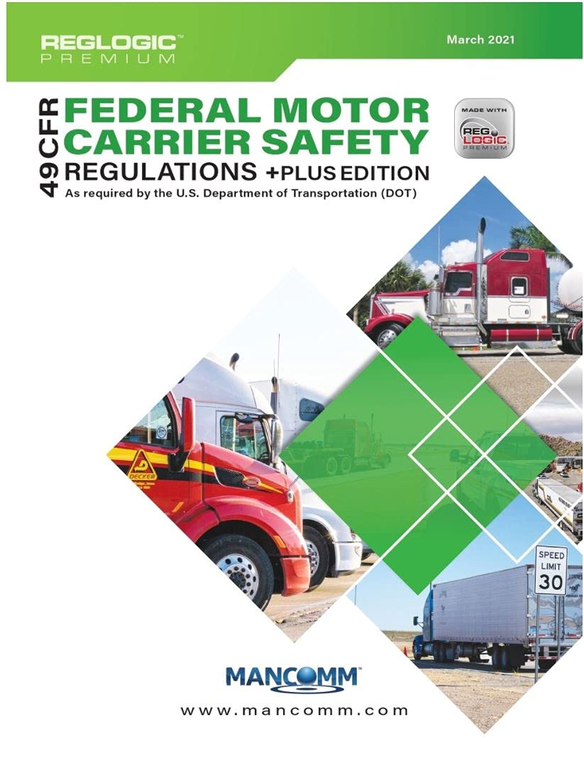 FMCSR+ Federal Motor Carrier Safety Regulations - Complete Guide for Trucking Compliance & Commercial Vehicle Safety | Perfect for Fleet Managers & CDL Drivers