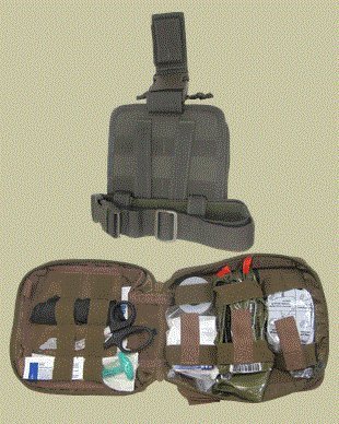 Elite First Aid Enhanced IFAK Level 1 Medical Kit (Black) - Emergency Trauma & Survival Gear for Outdoor, Tactical, and Home Use