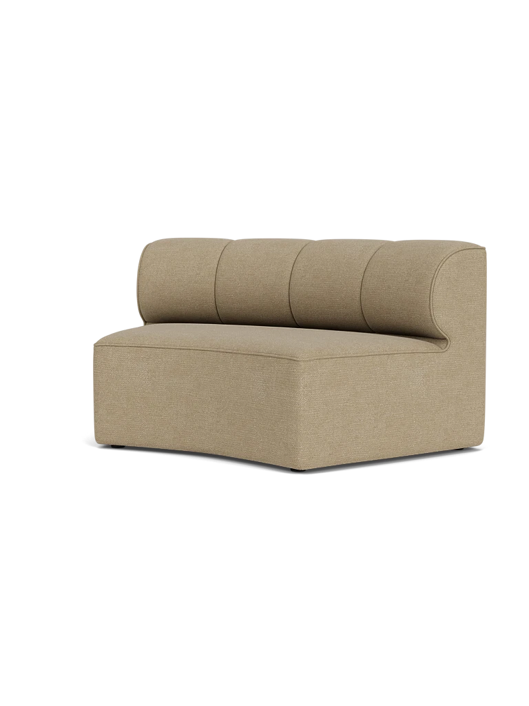 Modular Sectional Sofa with Eave Seamline Design - 86