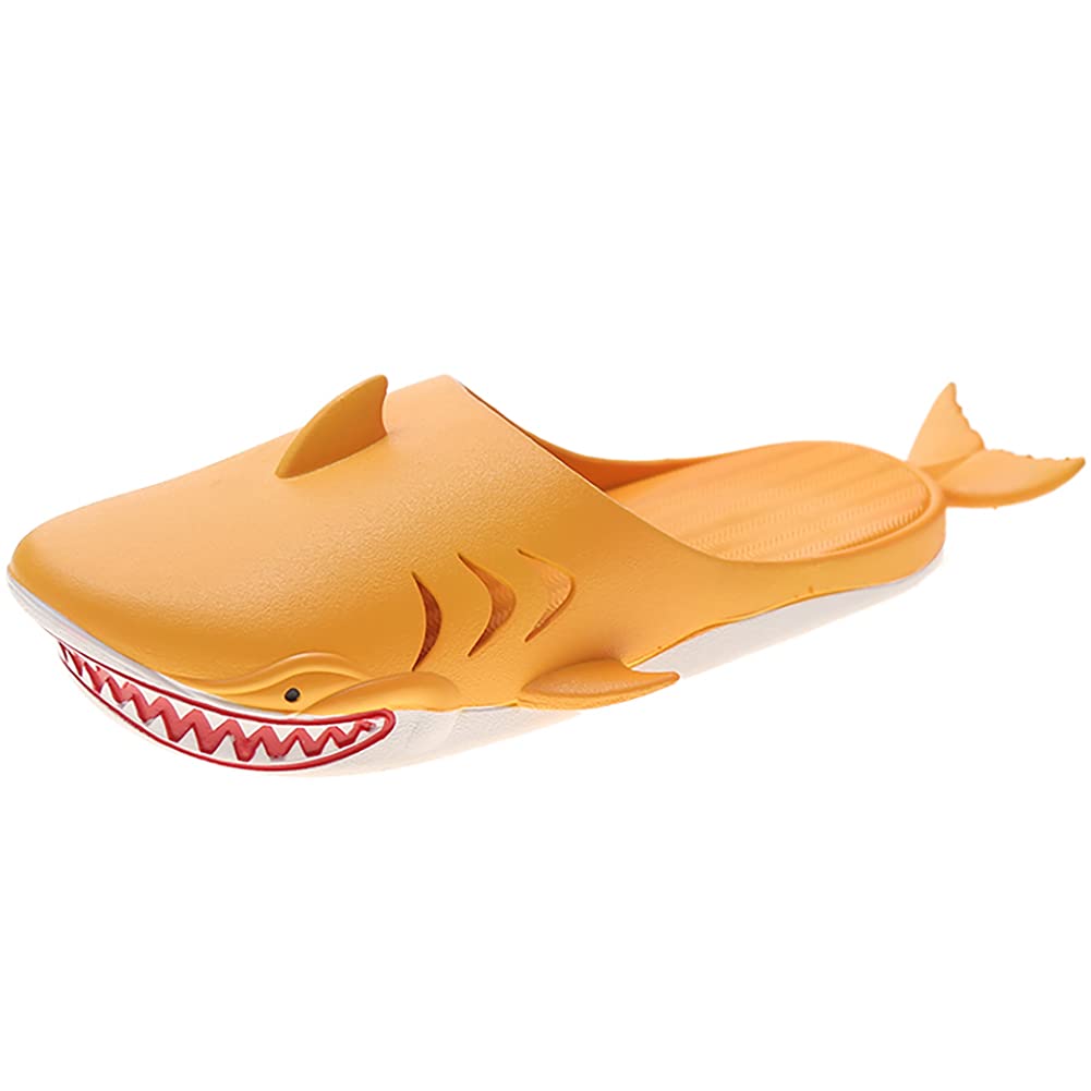 Shark Slippers for Men and Women - Comfortable Unisex Fish Slippers - Funny Beach Party Shoes for Outdoor, Home & Gifts - Perfect for Halloween Costumes, Poolside Lounging and Themed Parties