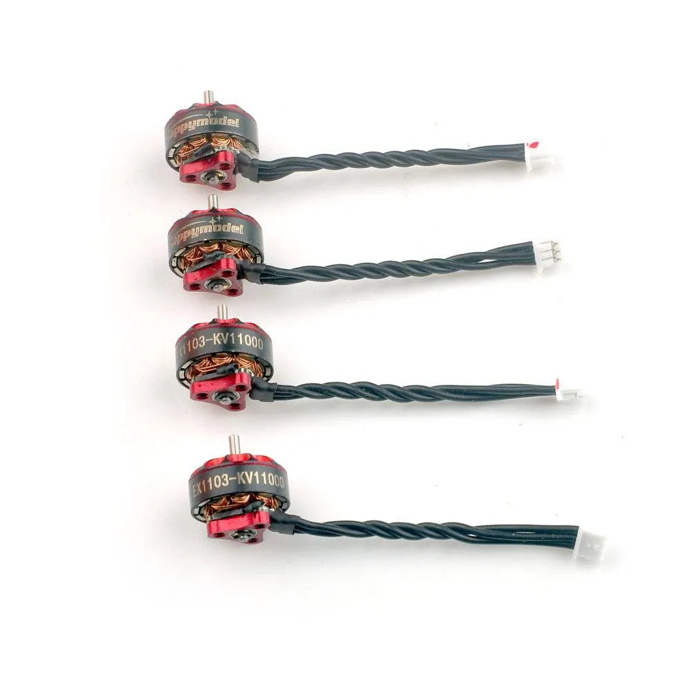 Happymodel EX1103 KV11000 Brushless Motor for Bassline Mobula 8 Drone - High Performance FPV Racing & Freestyle Drone Motor - Perfect for Indoor/Outdoor Flying and DIY Drone Builds