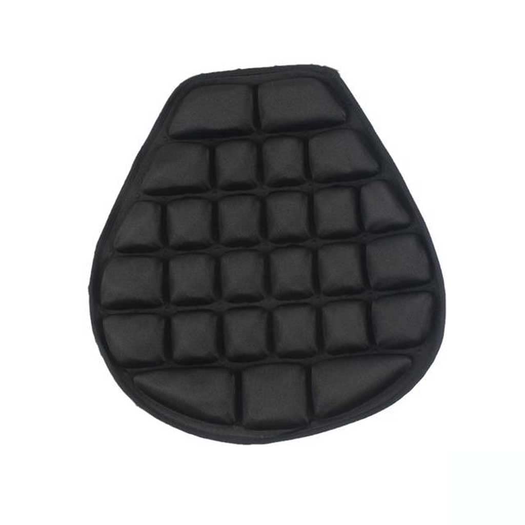 TGHYagk 3D Motorcycle Air Seat Cushion - Cooling Gel Pad for Cruiser & Touring Bikes - Pressure Relief Riding Seat Cover - Comfort for Long Rides & Commuting
