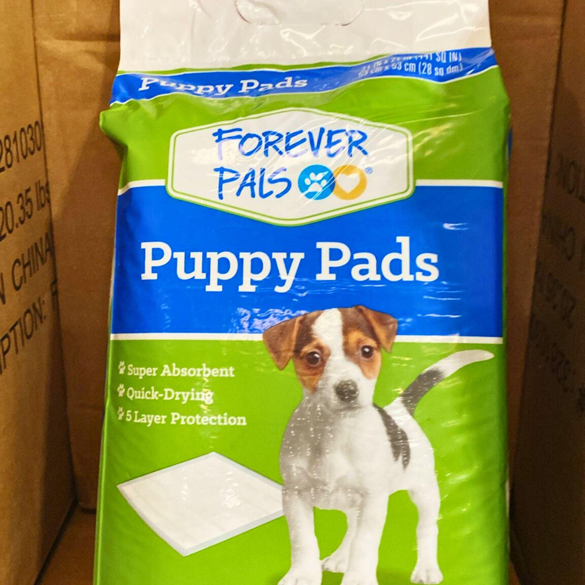 Forever Pals Puppy Pads Super Absorbent - 48 Count | Leak-Proof Dog Training Pads for Puppies & Adult Dogs | Perfect for Housebreaking, Crate Training & Indoor Potty Use