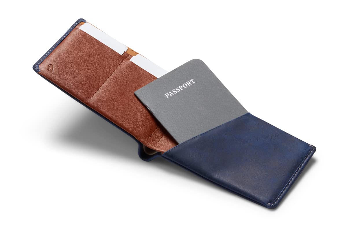 Bellroy Premium Travel Wallet - RFID Blocking Passport Holder for Men & Women, Organizer for Cash, Cards, Tickets & Pen | Perfect for International Travel & Business Trips