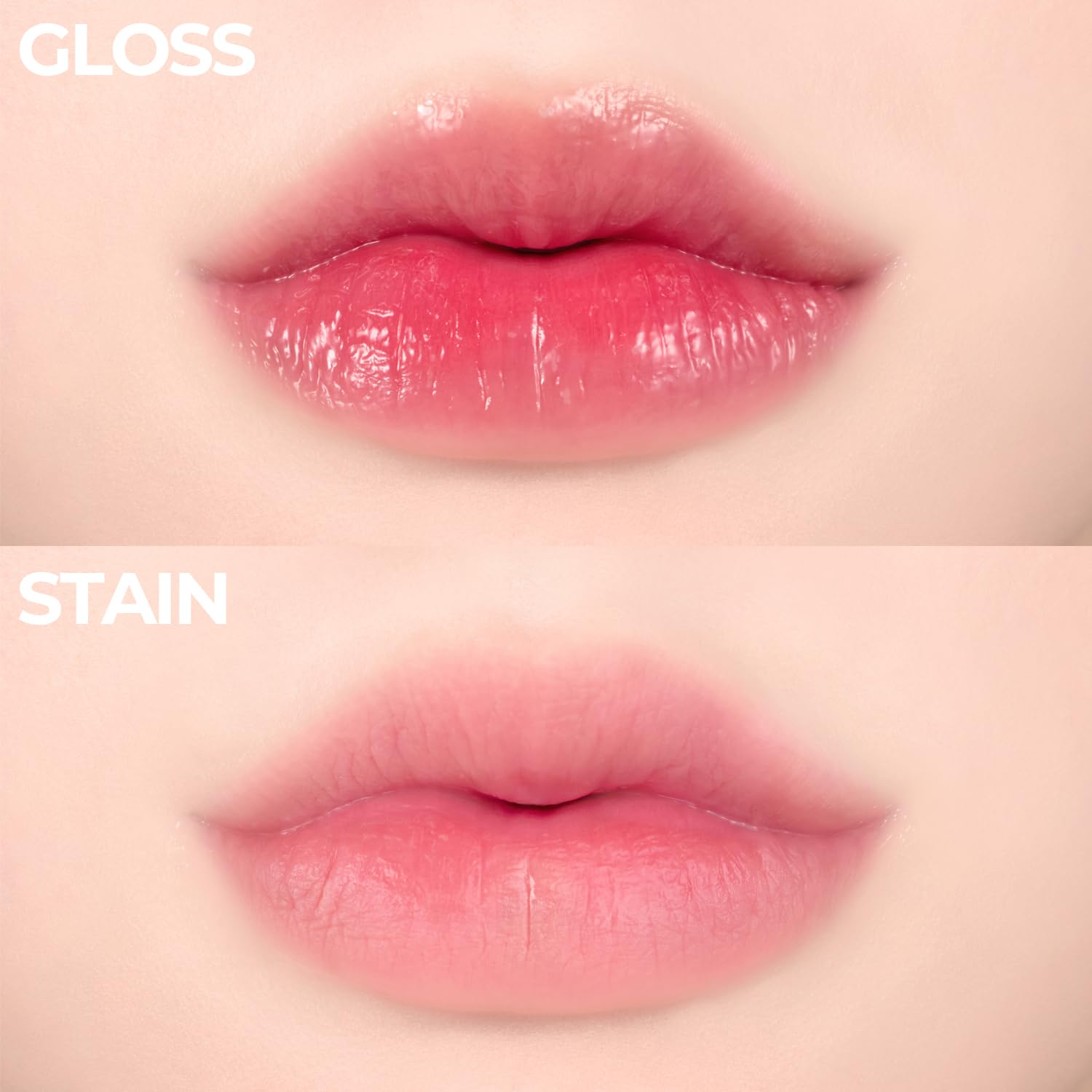Pudding Glow Korean Lip Tint - Natural Long-Lasting Lip Stain (0.14 oz) | Gloss to Matte Finish | Non-Sticky & Lightweight | Perfect for Everyday Wear & Makeup Looks (Shade: 02 Ending Rose)