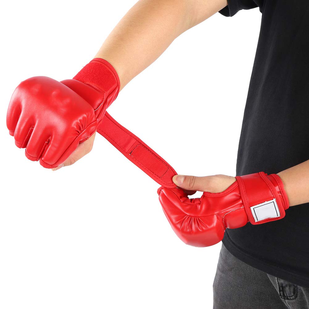 Premium MMA Gloves for Men & Women - Open Palm Design for Breathability - Ideal for Kickboxing, Muay Thai, Sparring & Bag Work - Durable Martial Arts Training Gloves for Punching & Combat Sports