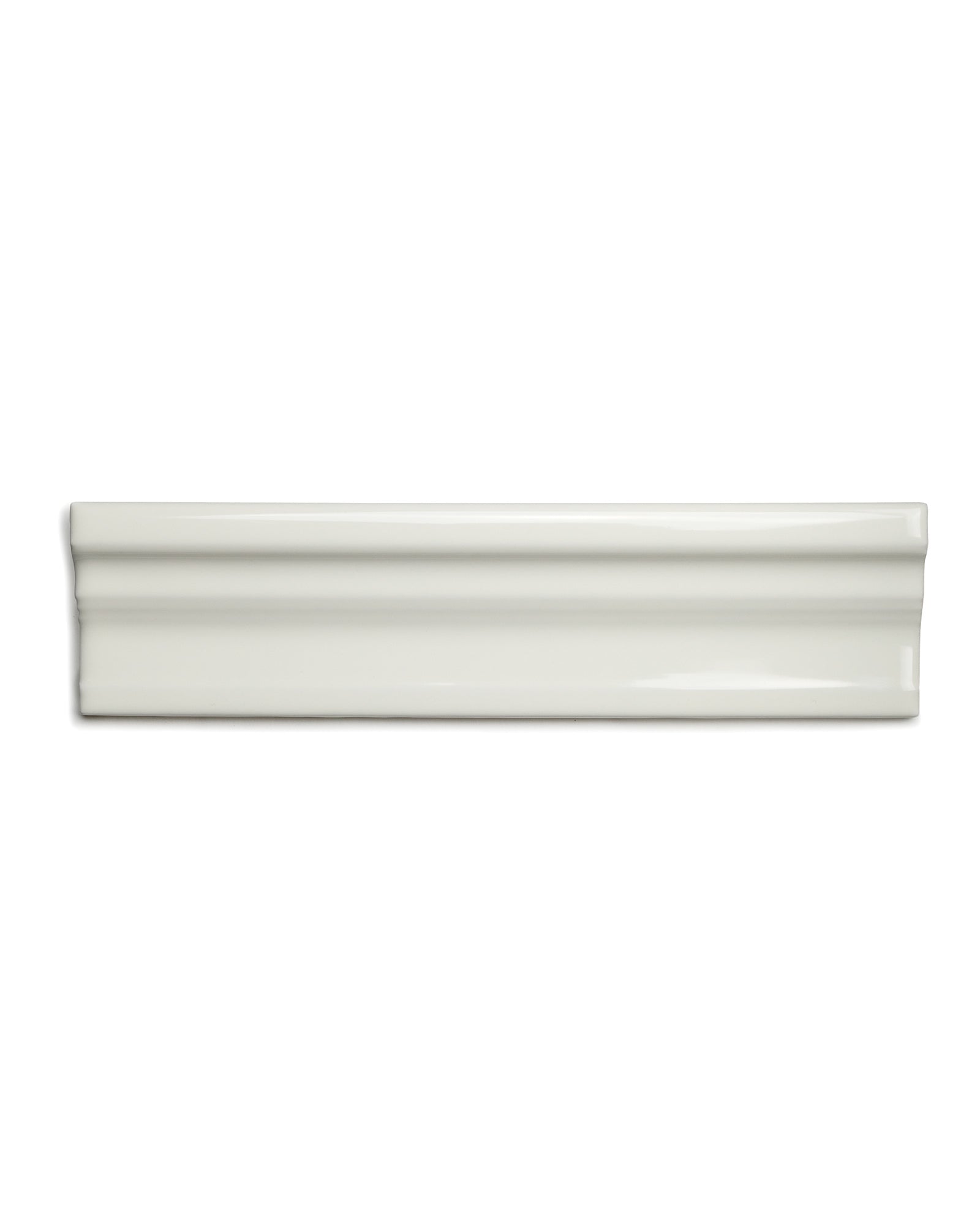 Kakel Victoria Bröstlist 5 x 20 cm Ivory White Skirting Board - Perfect for Bathroom, Kitchen & Home Renovation Projects