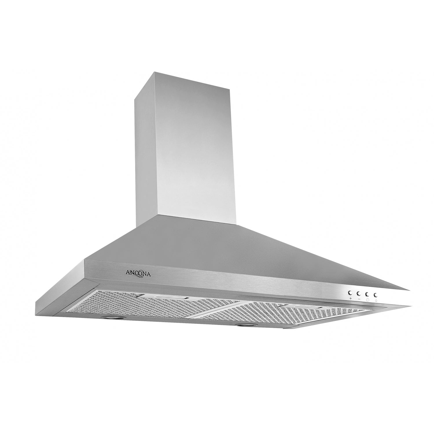 Rapido III 36 Inch Stainless Steel Range Hood - Powerful Kitchen Ventilation for Gas Stove, Cooking, Smoke & Odor Removal - Perfect for Home Kitchens & Restaurants