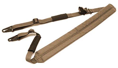 LBX Tactical Adjustable Two-Point Rifle Sling - Quick Release & Padded for AR-15, AK-47 - Perfect for Hunting, Range Shooting & Tactical Training
