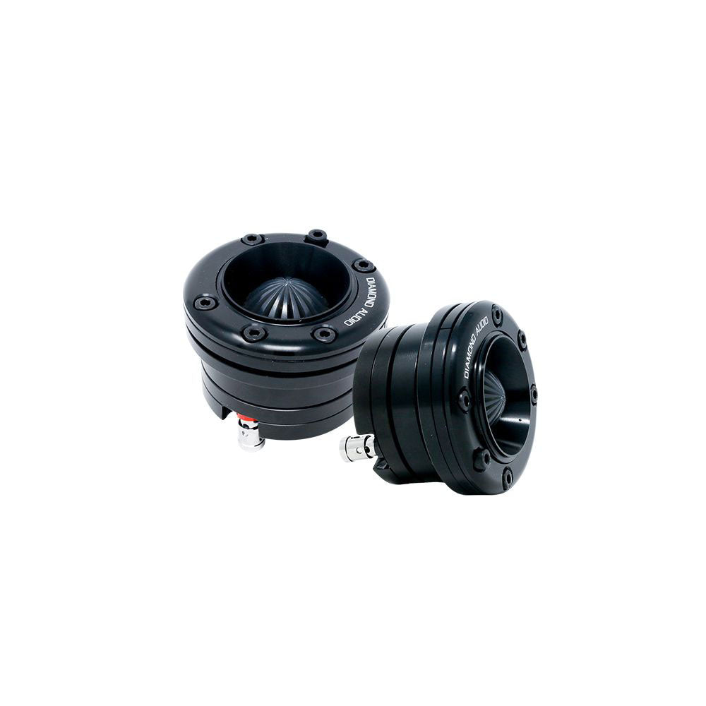 Diamond Audio M01SWT 100W Peak (50W RMS) 1 Motorsport Series Compression Extreme Output Swivel Tweeter - High Performance Car Audio Tweeter for Clear Sound in Racing & Off-Road Vehicles