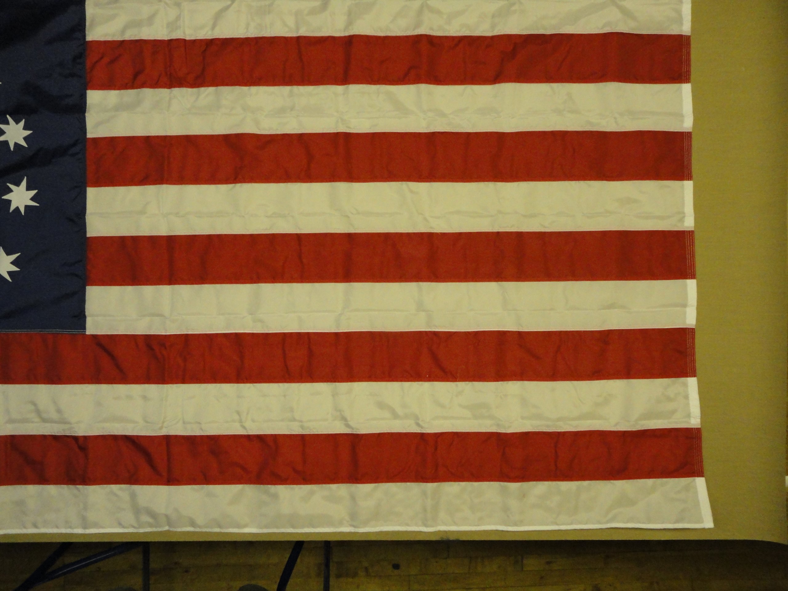 Bennington Spirit of '76 Indoor/Outdoor Sewn Nylon Flag with Brass Grommets - 5' x 8' - Patriotic American Revolution Decor for Home, Garden & Historical Events