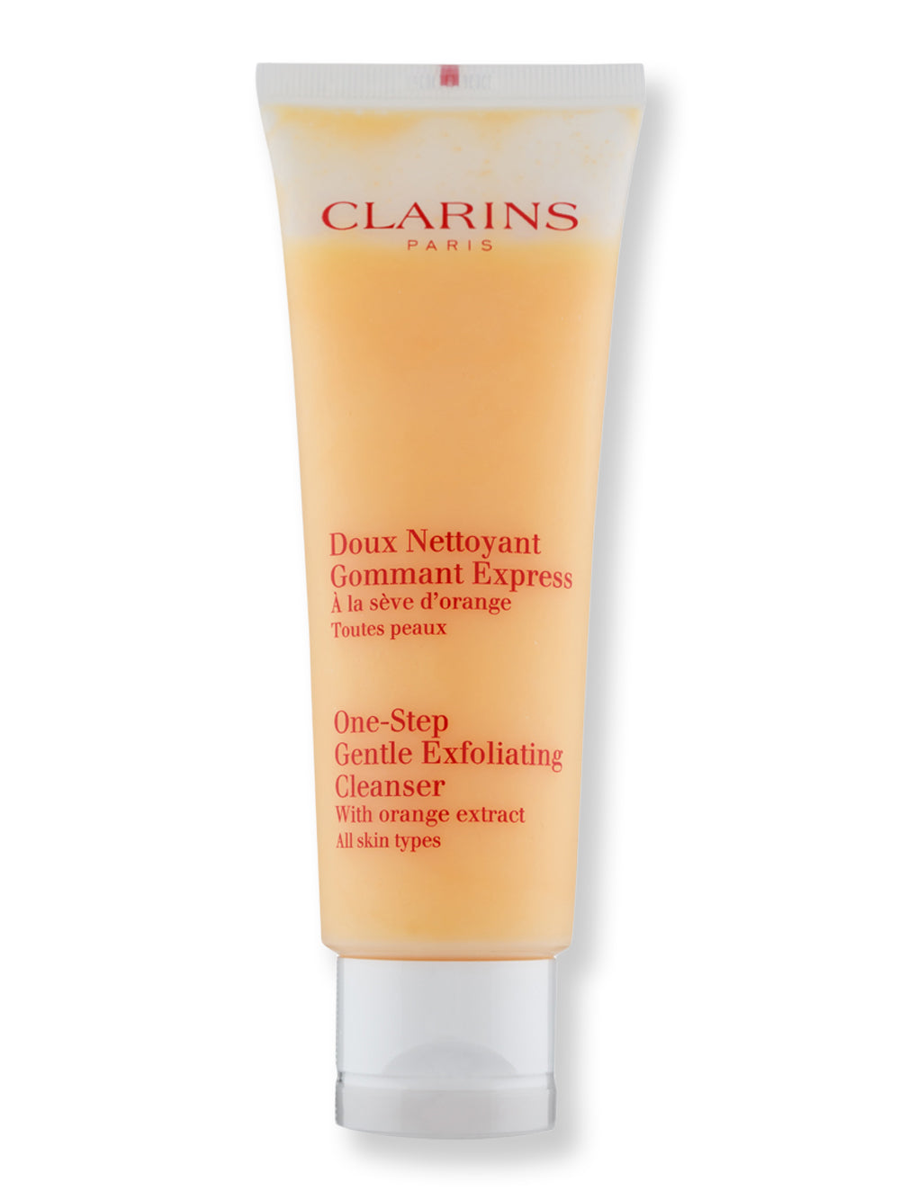 Clarins One Step Gentle Exfoliating Cleanser - Face Wash for Sensitive Skin | Exfoliating & Hydrating Facial Cleanser | Perfect for Daily Skincare Routine & Makeup Removal
