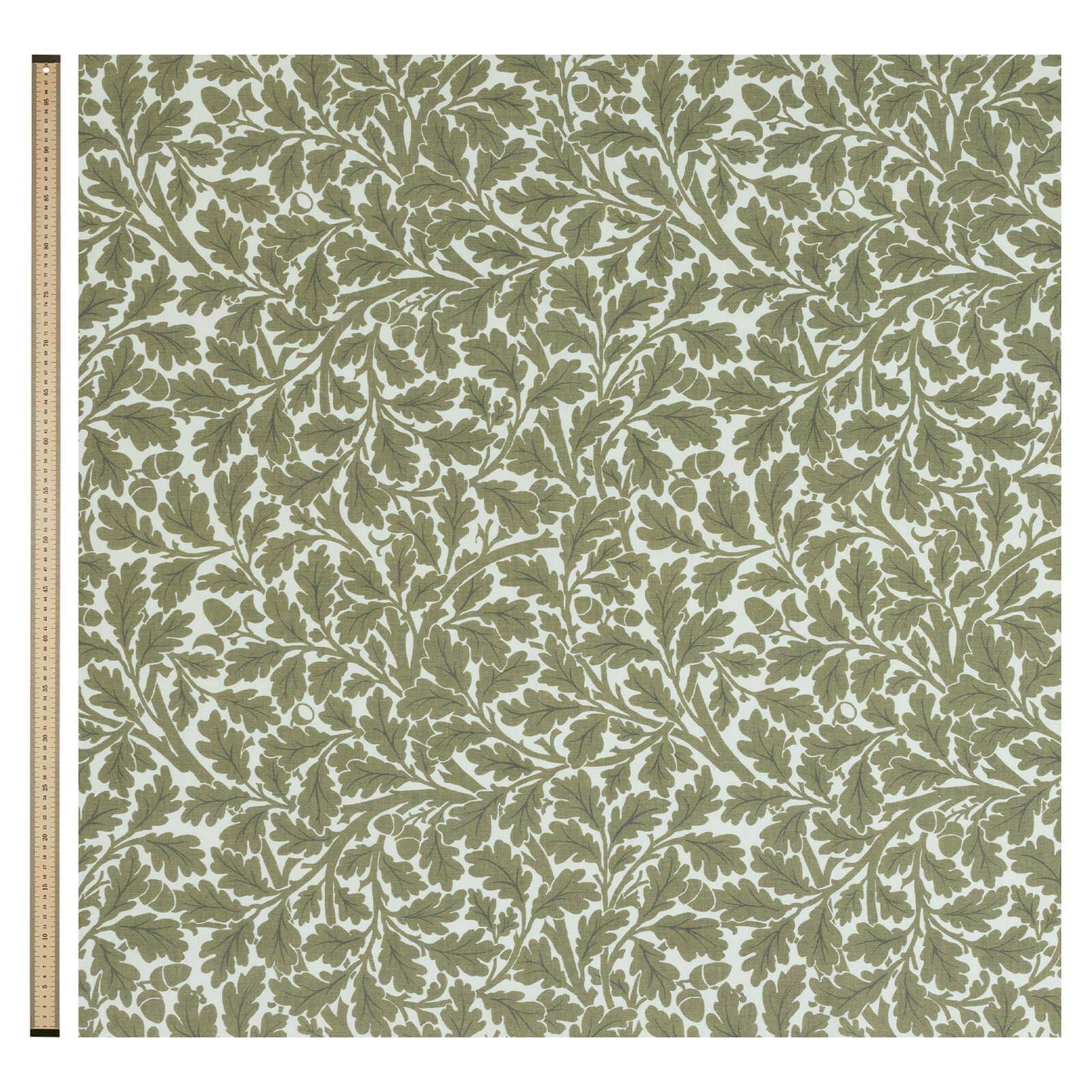 Premium QUERCUS Linen Fabric - Soft & Breathable Juniper Green Linen Material for Dresses, Curtains & Home Decor