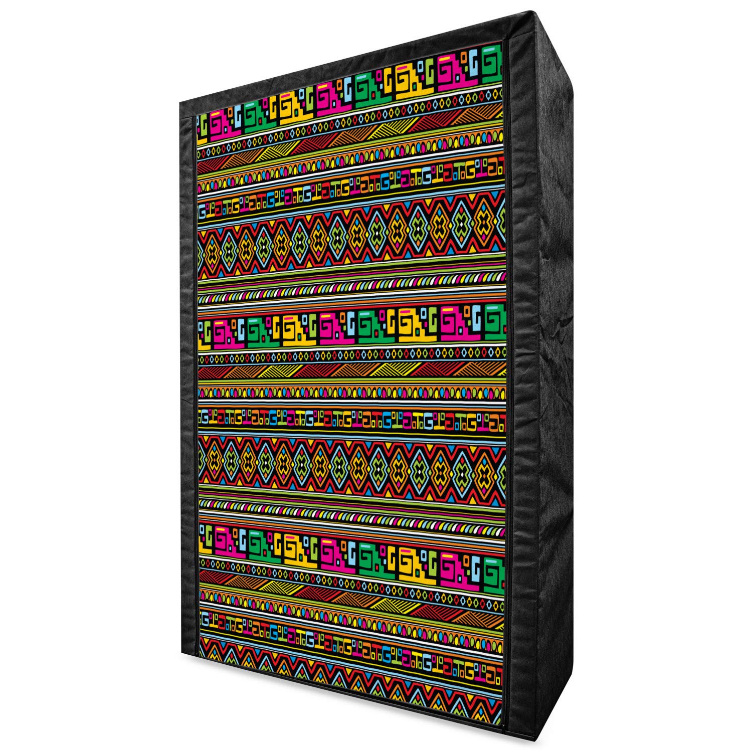 Ambesonne African Portable Fabric Wardrobe - 42.5