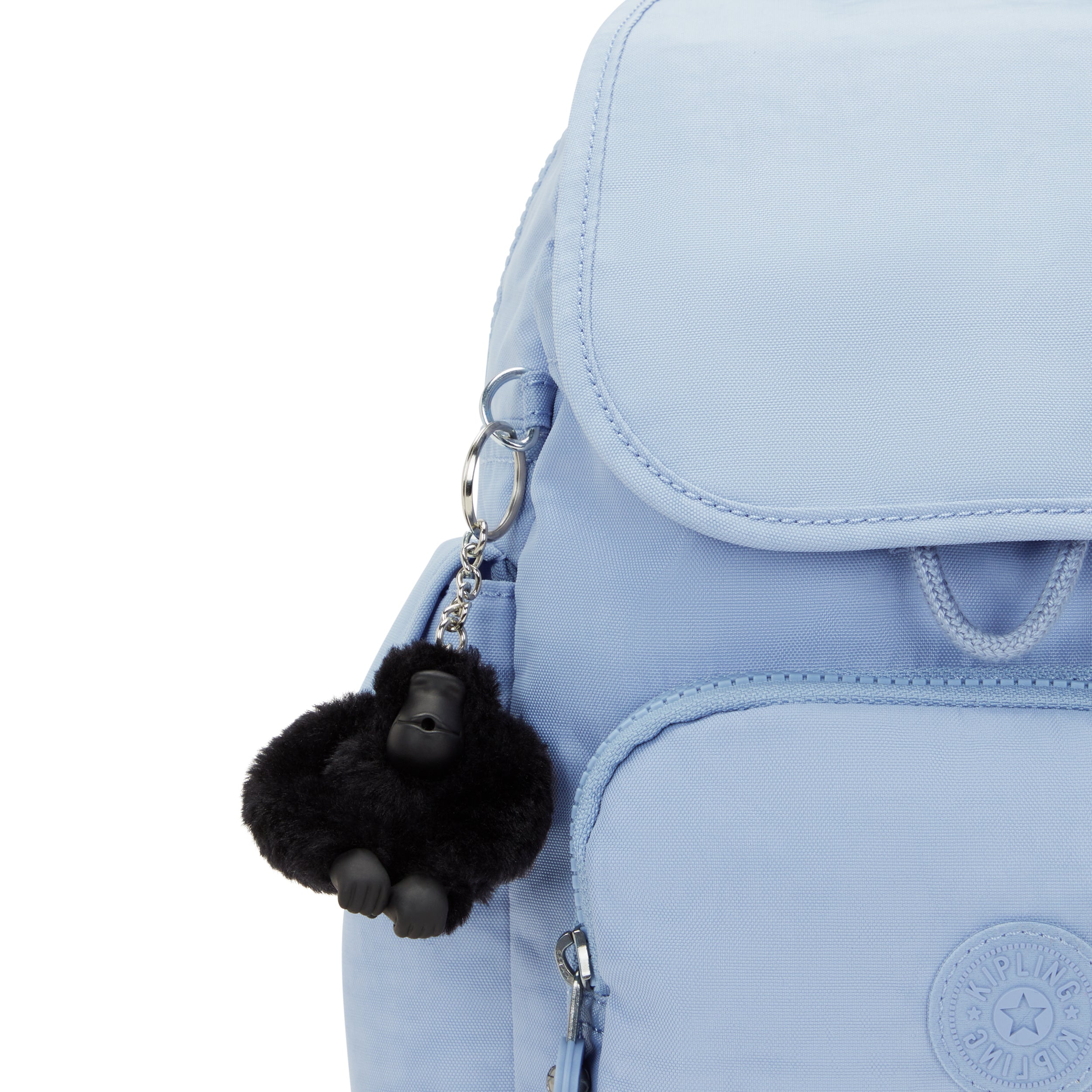Kipling City Pack Mini Backpack for Women - Lightweight Travel Daypack, Cloudy Sky Blue | Perfect for Commuting, School & Outdoor Adventures