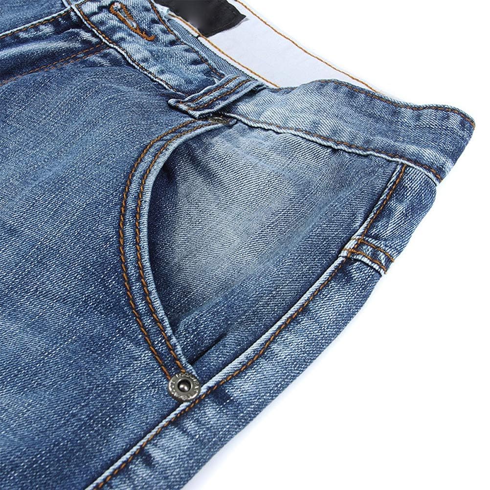 IDEALSANXUN Men's Baggy Jean Shorts - Loose Fit Denim Jorts for Casual Wear | Perfect for Summer, Beach, and Street Style