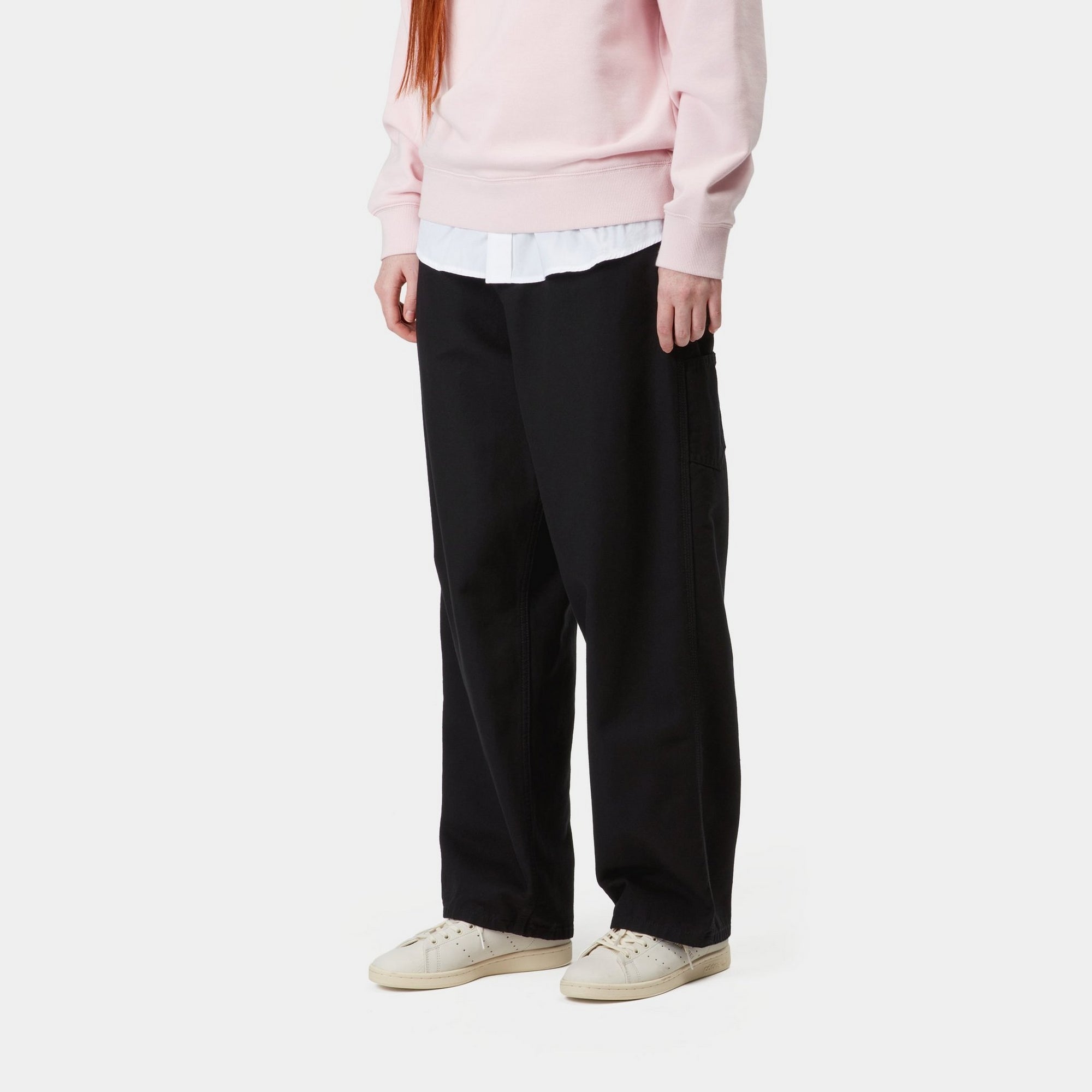 Women's Brandon Single Knee Pant - Stretch Denim Skinny Jeans in Black | Perfect for Casual Wear, Work & Everyday Outfits