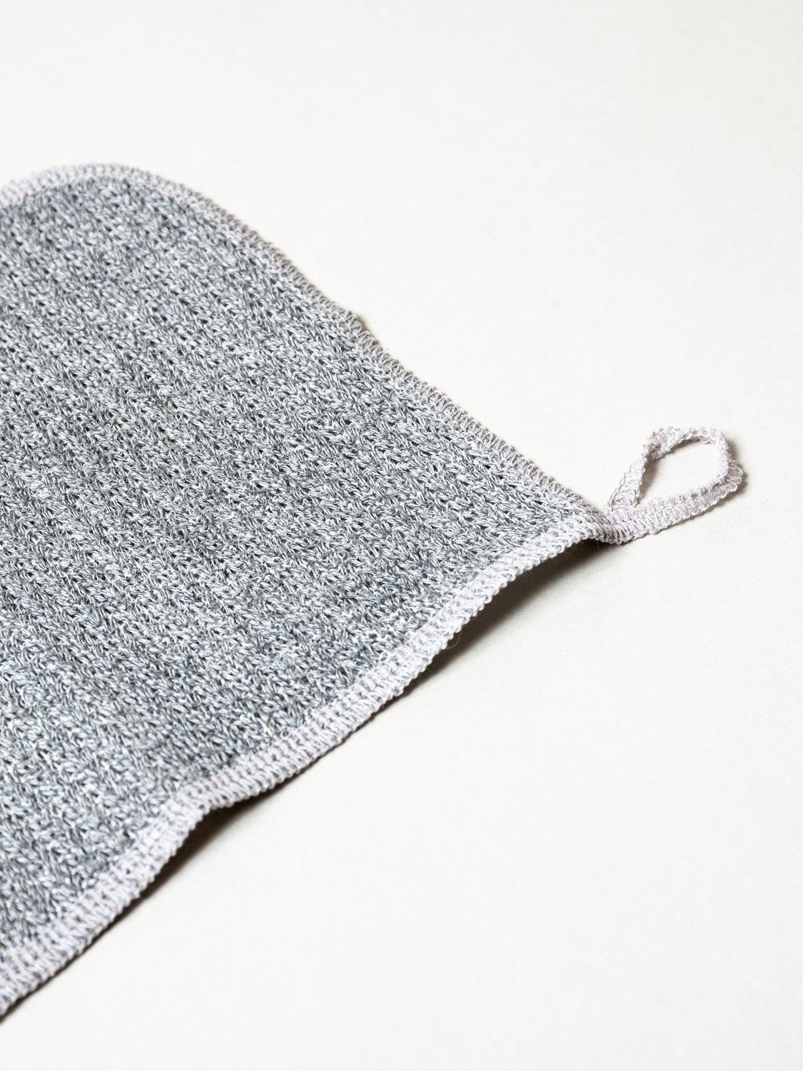 Morihata Binchotan Charcoal Face Scrub Towel - Exfoliating & Deep Cleansing for Acne-Prone Skin - Perfect for Daily Skincare & Spa Routine