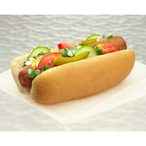 Gonnella Plain Hot Dog Buns - Pack of 120 | Fresh Bakery Buns for Hot Dogs, Sandwiches & BBQ Parties | Perfect for Cookouts, Picnics & Family Gatherings